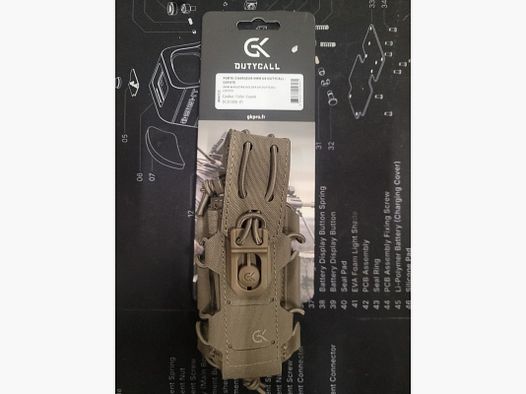 Porta-Caricatore 9mm GK DUTYCALL – Coyote
