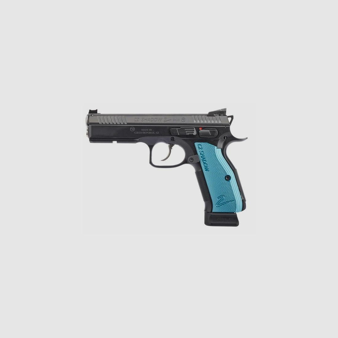 CZ Shadow 2 SA/DA nero/blu pistola 9mm Luger inclusa la guarnizione della canna!! Prezzo consigliato: 2063,99 € - disponibile subito