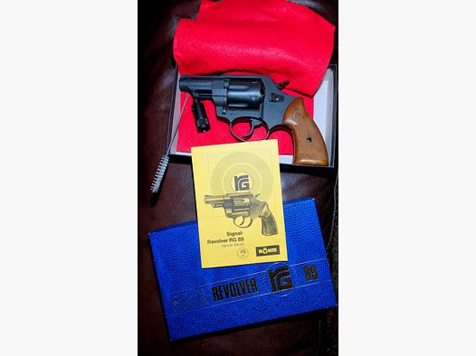 Röhm RG89 Schreckschuss Revolver brüniert (PTB 451)