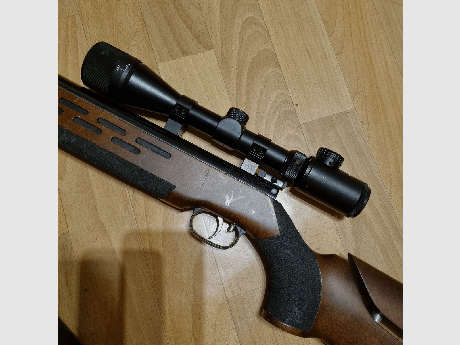 Incenso HW 98 Field Target calcio speciale rivestimento della canna filettatura della canna calibro 4,5 mm con ZF Walther 3-9x40