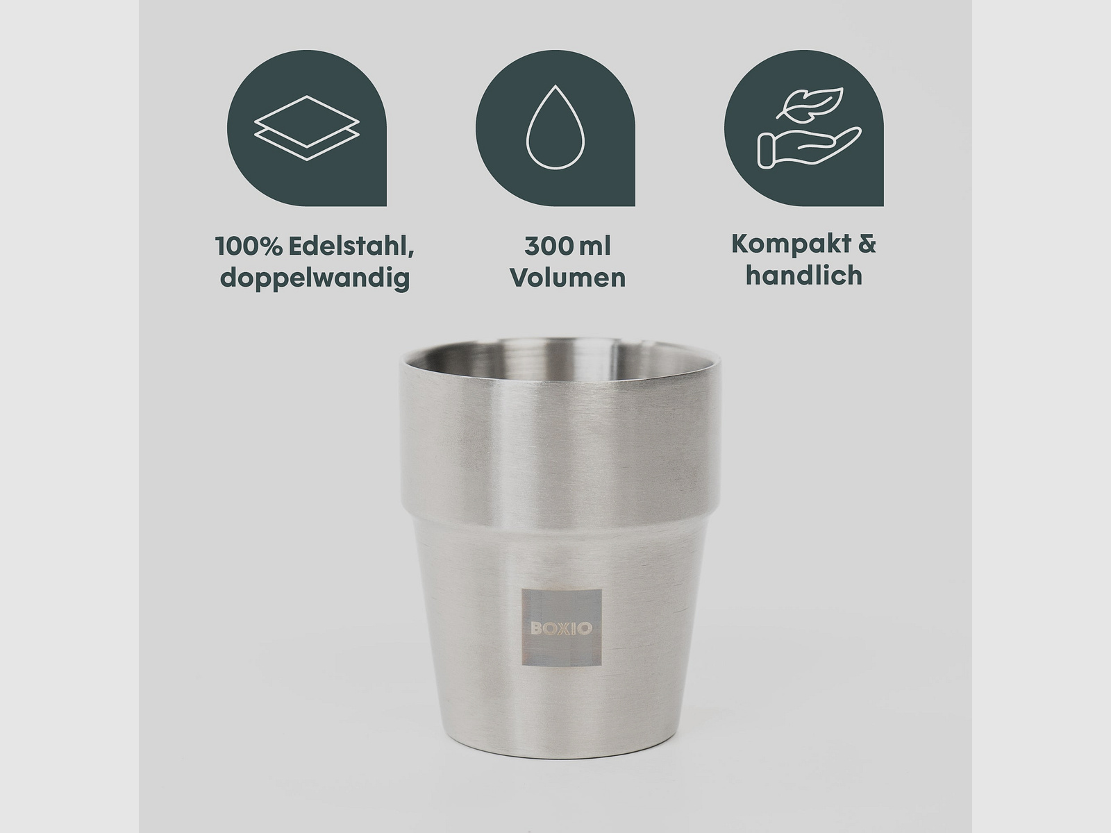 Edelstahlbecher | BOXIO CUP