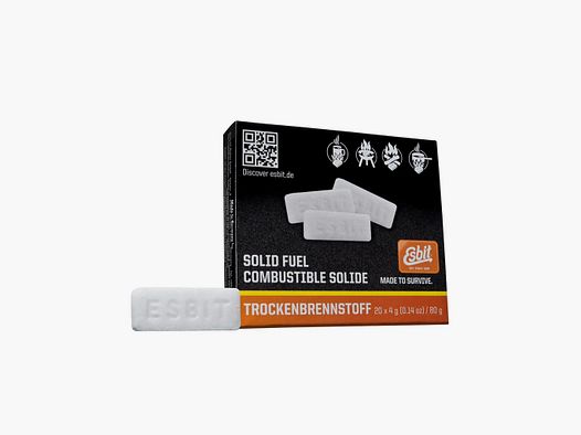 Esbit Esbit Tabletas de combustible seco 20 x 4 g