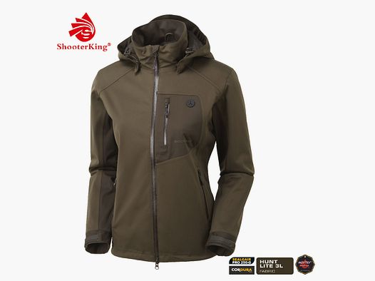 SHOOTERKING Huntflex Women's Jacket Brown Olive