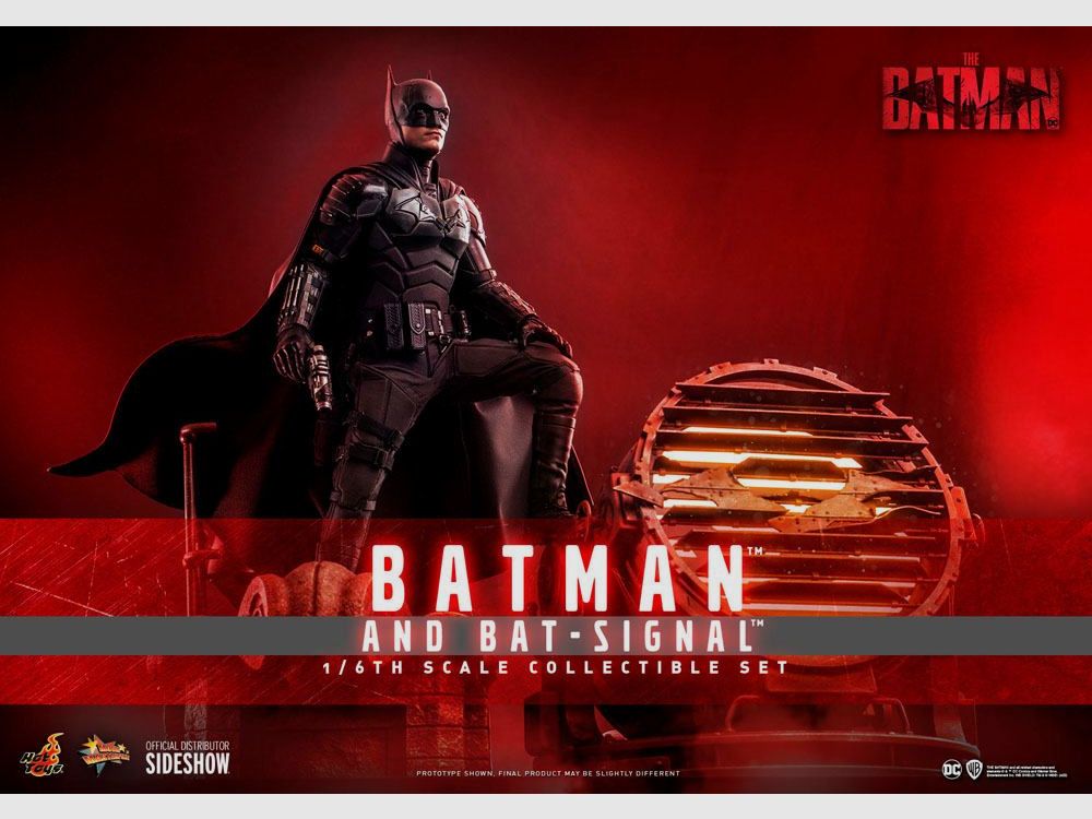 The Batman Movie Masterpiece Actionfigur 1/6 Batman with Bat-Signal 31 cm | 43151