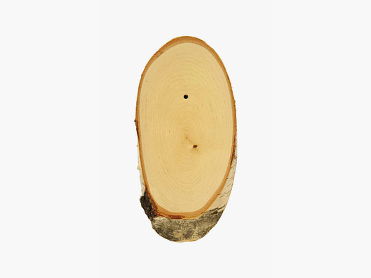Trophäenschild für Rehbock Birke - 20 x 12 cm