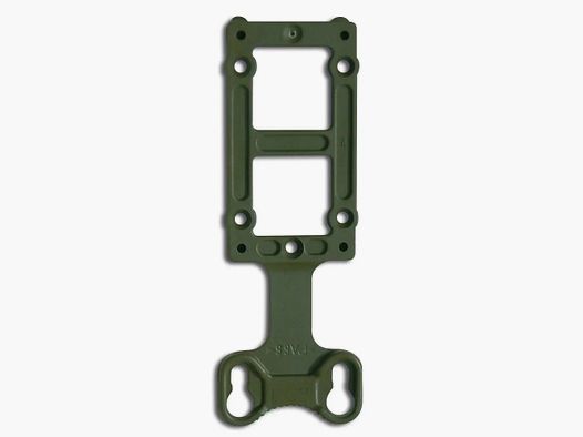 Maison Maison Plaque d'adaptateur Bundeswehr Système Modulaire olive