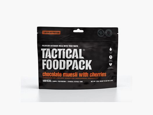 Tactical Foodpack Tactical Foodpack Breakfast Chocolate Muesli with Cherries