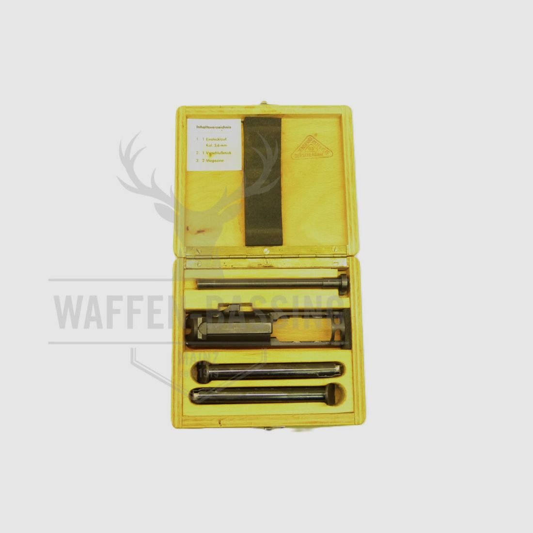 Walther interchangeable system, insert system for all Walther P38/P1 pistols