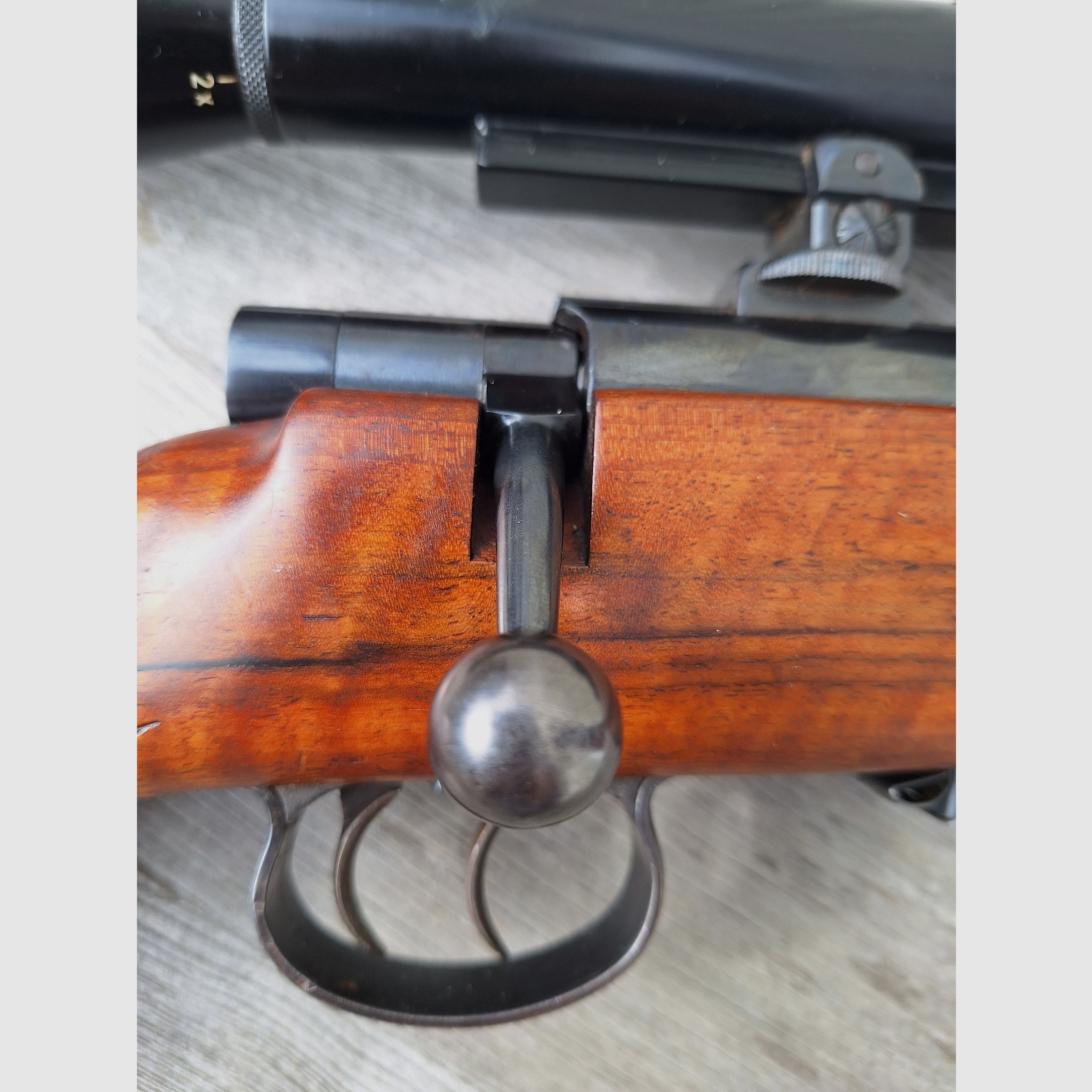 .22HORNET ANSCHÜTZ STUTZEN incl. Munition