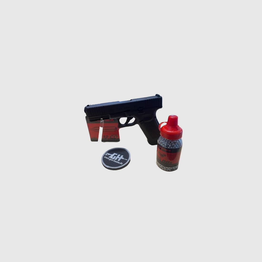 GLOCK 17 GEN. 5 M.O.S. - GBB - CO2-PISTOLE - 4,5MM - SET