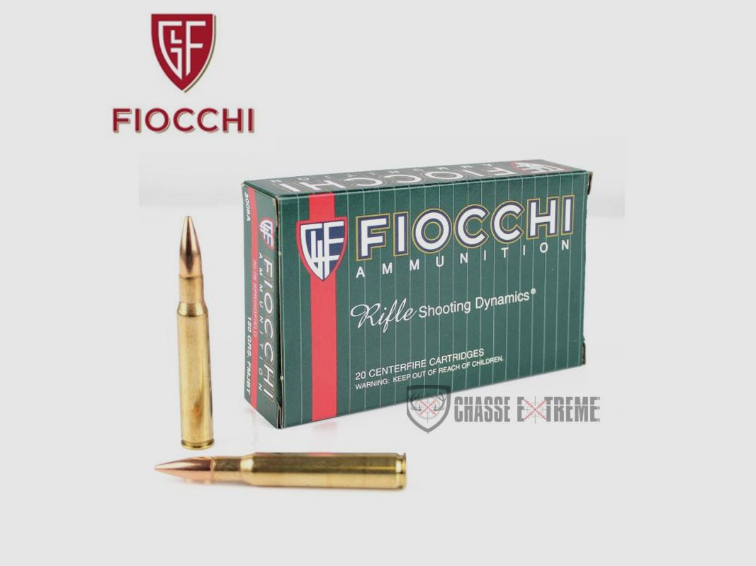 20 patronen FIOCCHI Perfecta Kal. 308 Win 175Gr Hpbt Sierra Matchking