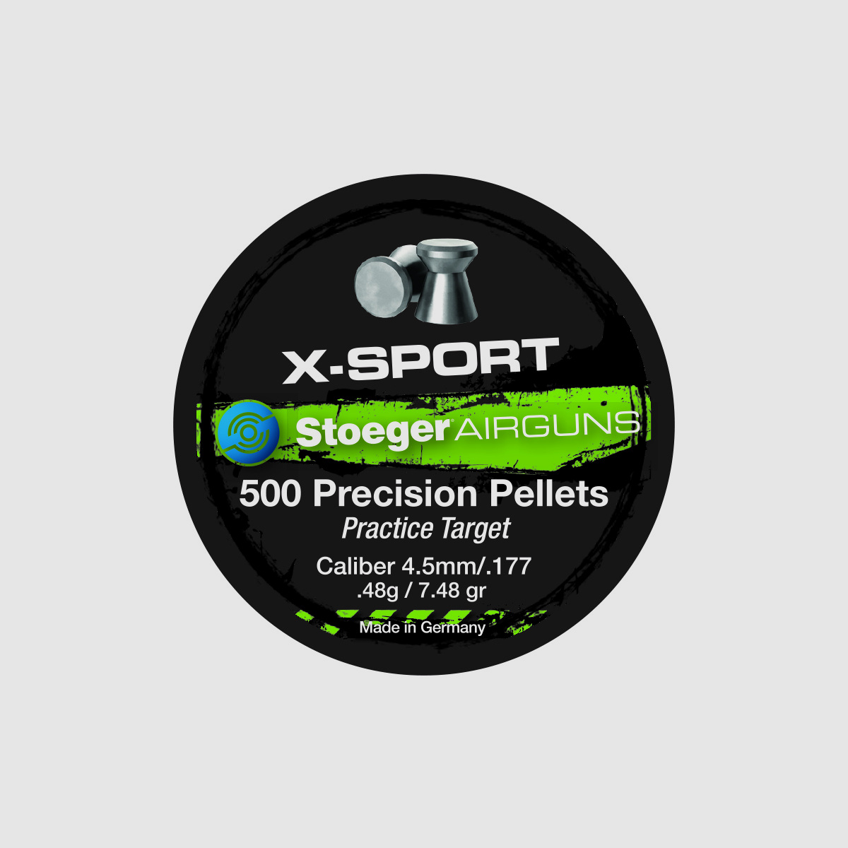 STOEGER X-Sport flat head diabolo 4.5 mm 500 pieces