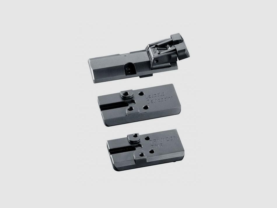 Plaque d'adaptation Walther Stahl pour viseur point rouge Docter