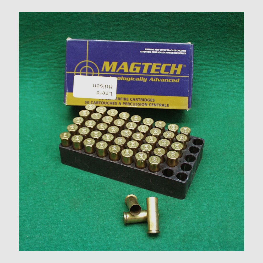 CBC Hülsen Kal.38 Special, gebraucht