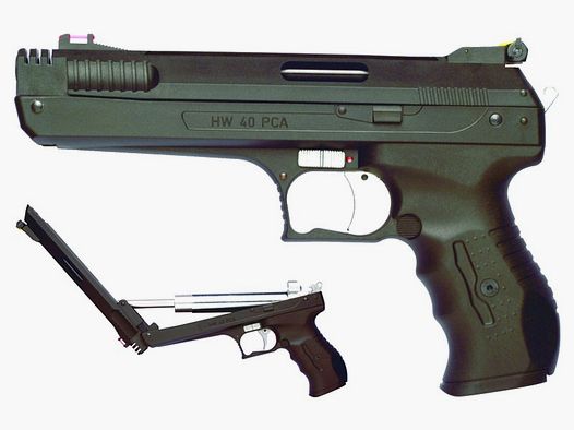 WEIHRAUCH HW 40 PCA – PISTOLET DE COMPETITION – TIR SPORTIF 4.5