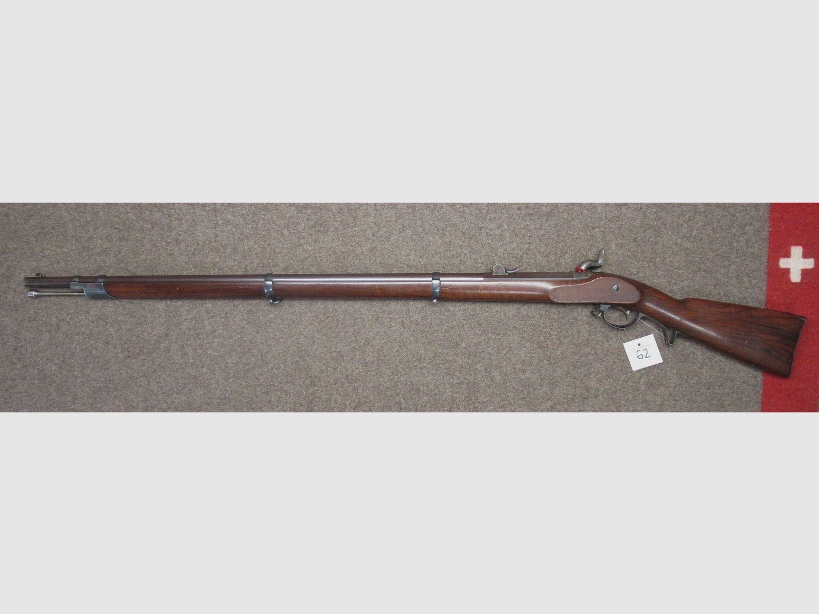 Prototyp-Infanteriegewehr Von Erlach & Cie mod. 1860/63 Kal. 10.5mm, Bild 2 von 7