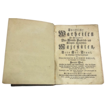 FRANCISCO XAVERIO BREAN STARODRUK 1761r, Bild 1 von 11