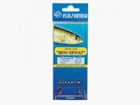BAS DE LIGNE MINI SPRAT FLASHMER