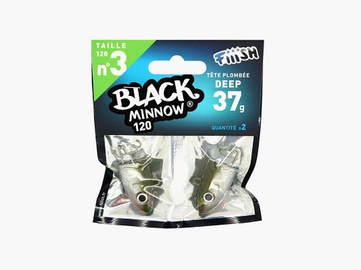 TIEFENBLEI-KOPF FÜR BLACK MINNOW