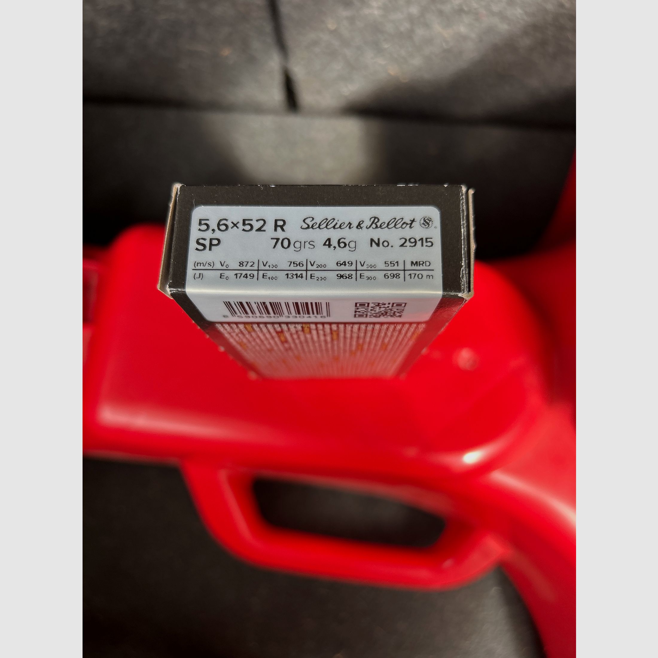 5,6 x 52R S&B.  SP 70Grs