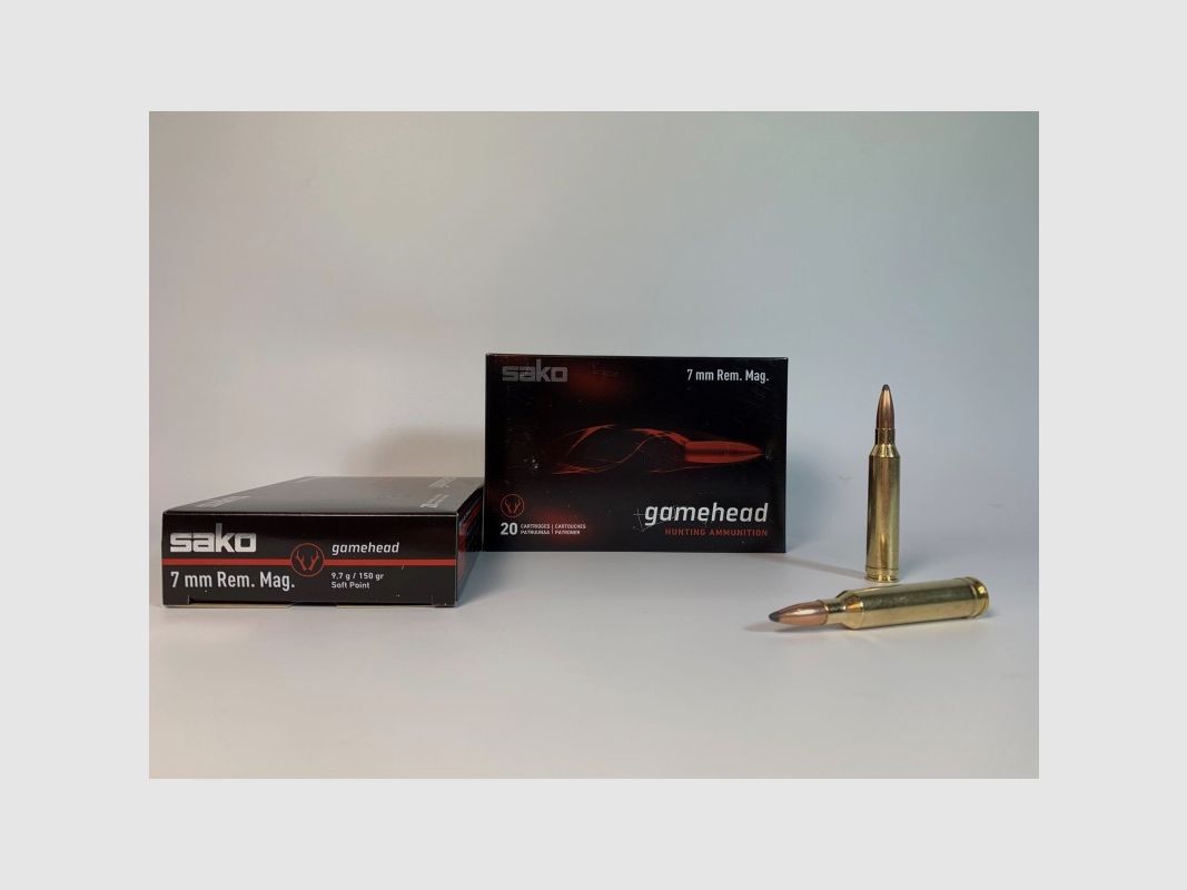 Sako 7mm REM MAG GAMEHEAD 150 grains