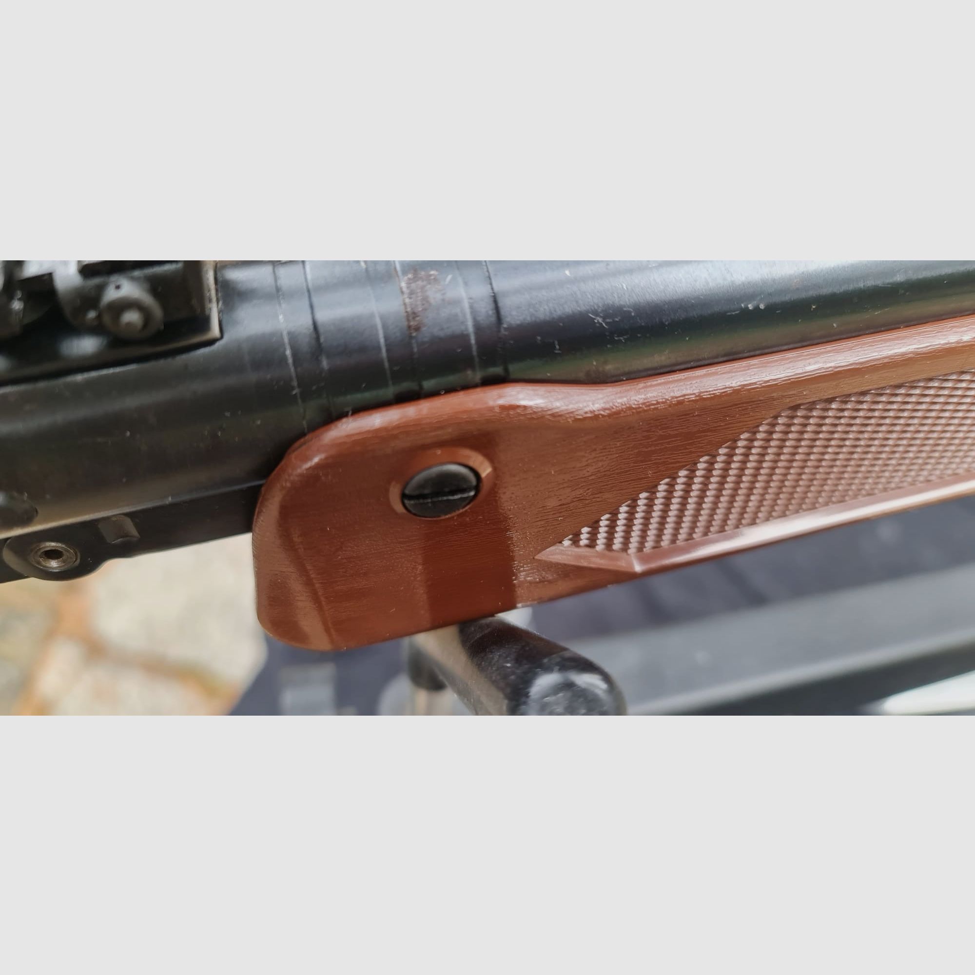 Luftgewehr Haenel 304 Kaliber 4,5mm (.177) Knicklauf -Schaft ohne Risse und Brüche-