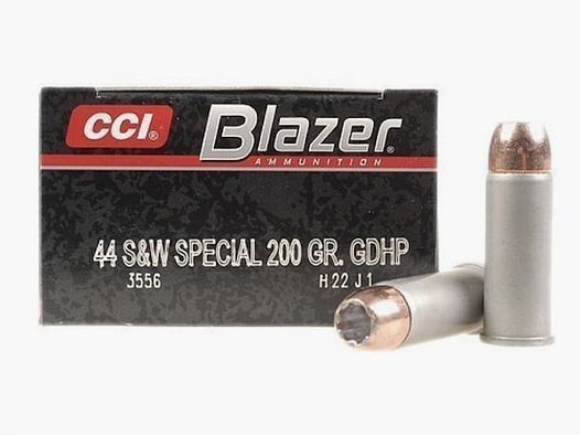 CCI Blazer Aluminium .44 Special 200GR JHP 50 Patronen