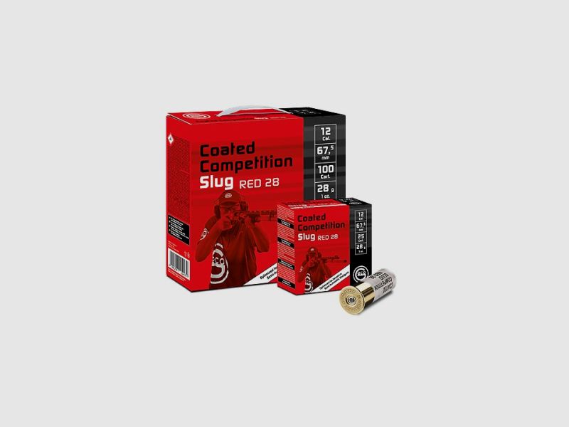 GECO Coated Competition Slug RED 28 100 St.