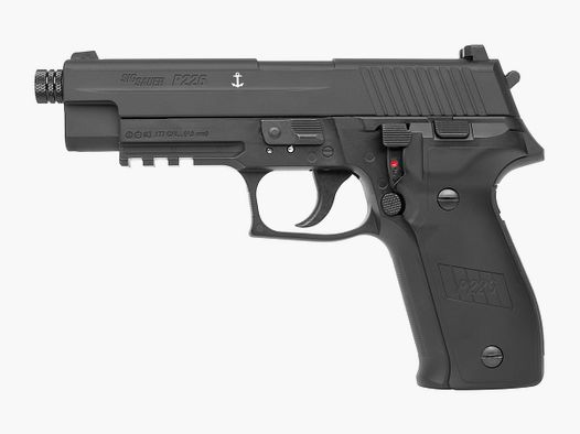 SIG SAUER P226 Schwarz 4,5mm - Druckluft Co2 BlowBack