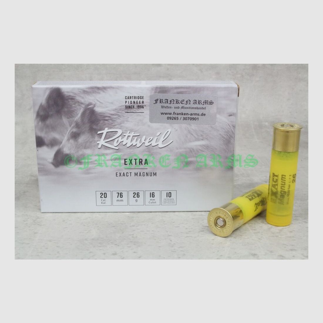 Rottweil Extra Exact Magnum 20/76 26g 10 Stück Staffelpreise