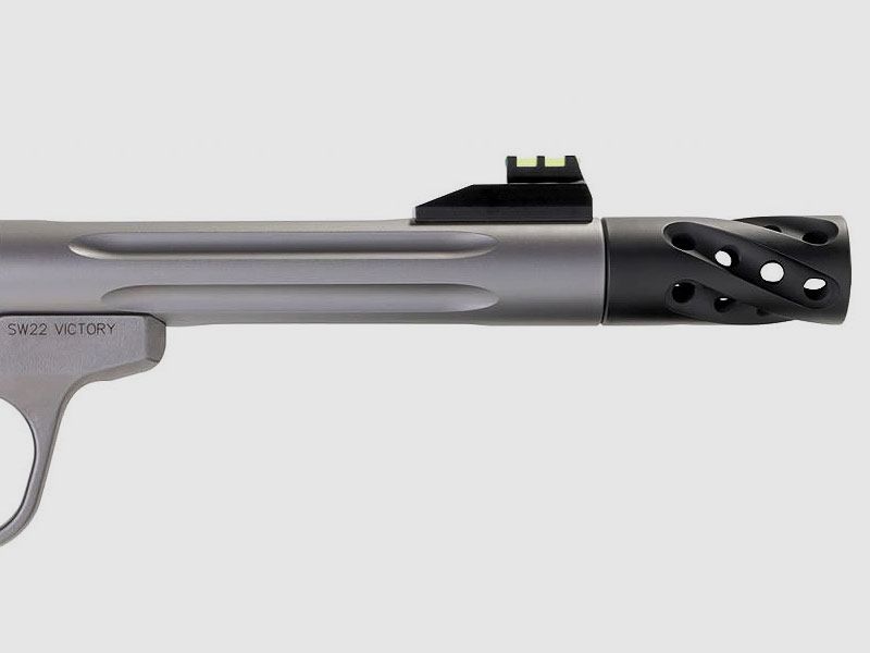 Smith & Wesson SW22 VICTORY Target Model mit geflutetem Lauf