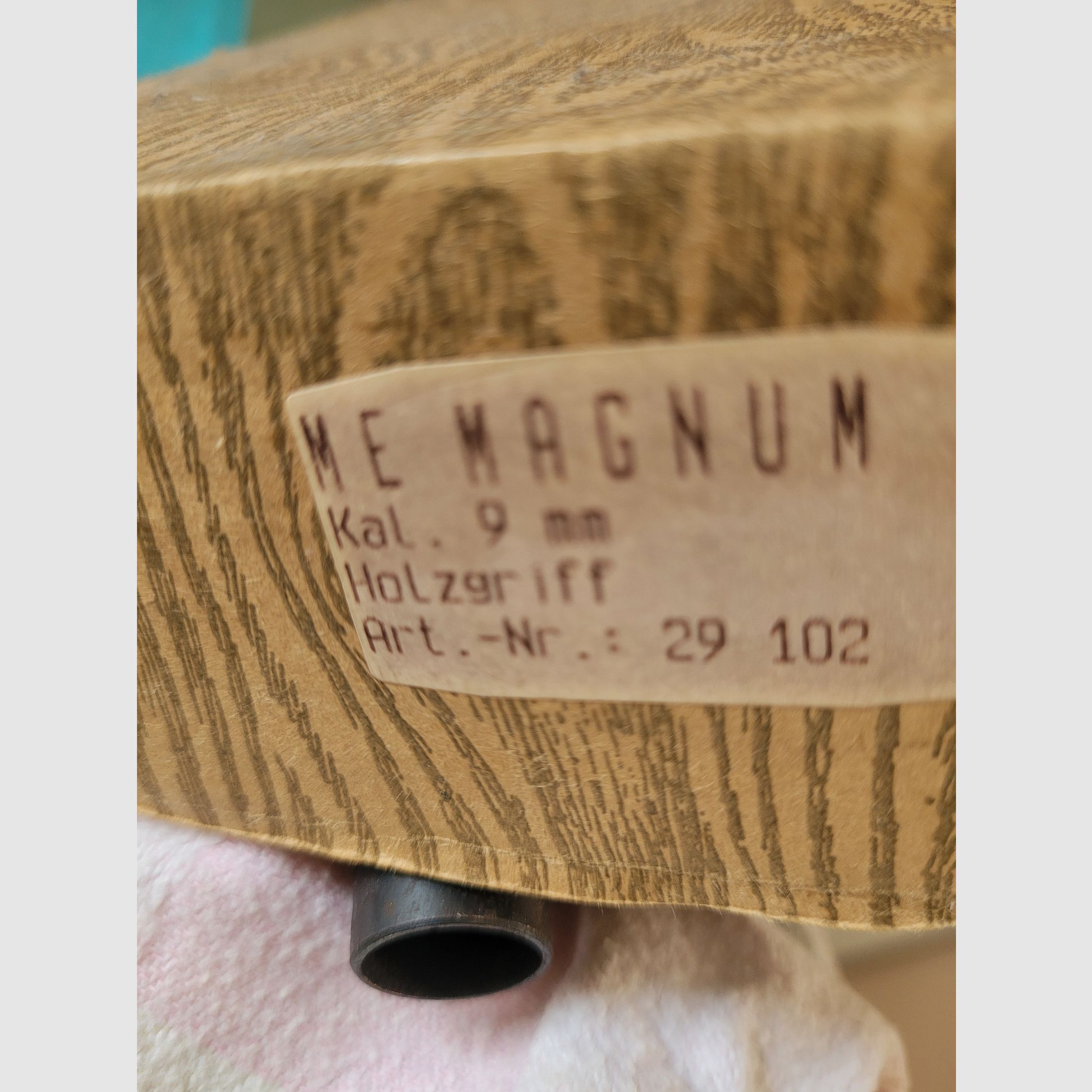 Revolver ME Magnum  9mm  Holzgriff  Schreckschuss 