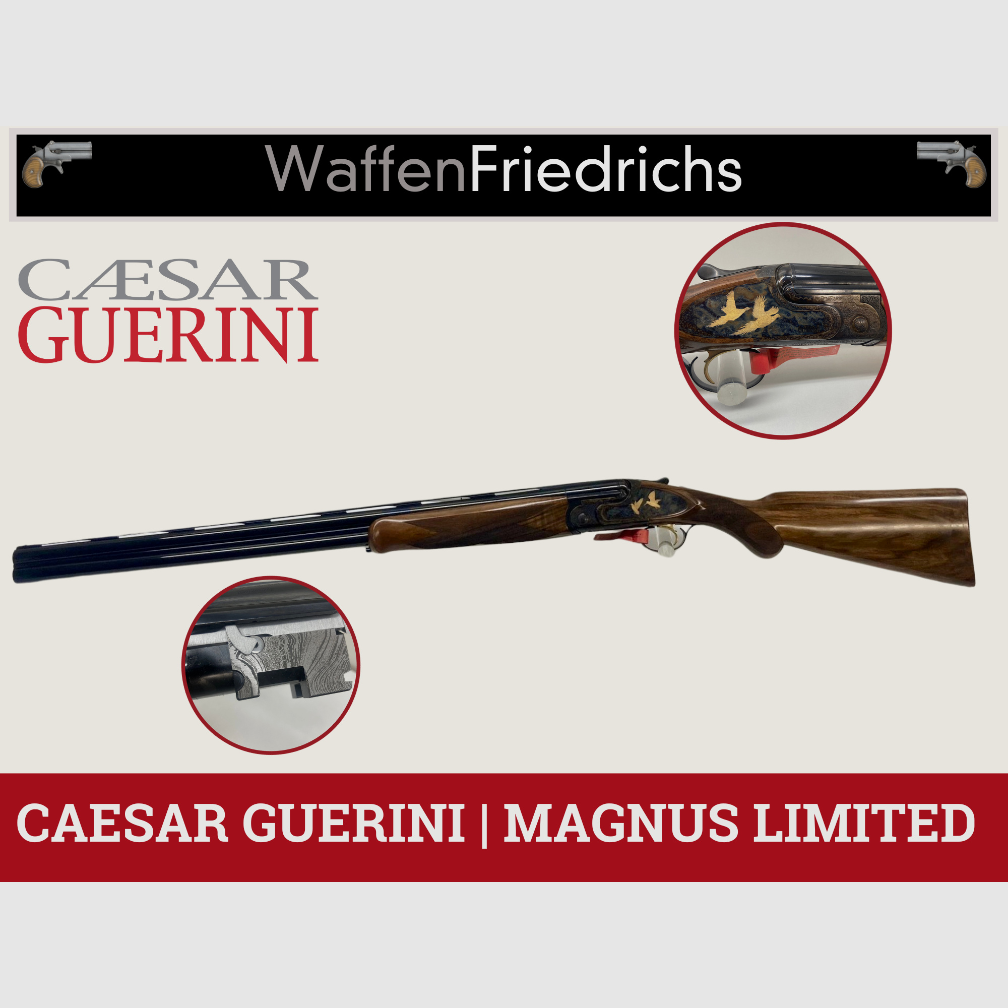 Caesar Guerini MAGNUS LIMITED - BDF Bockdoppelflinte - lagernd!- WaffenFriedrichs