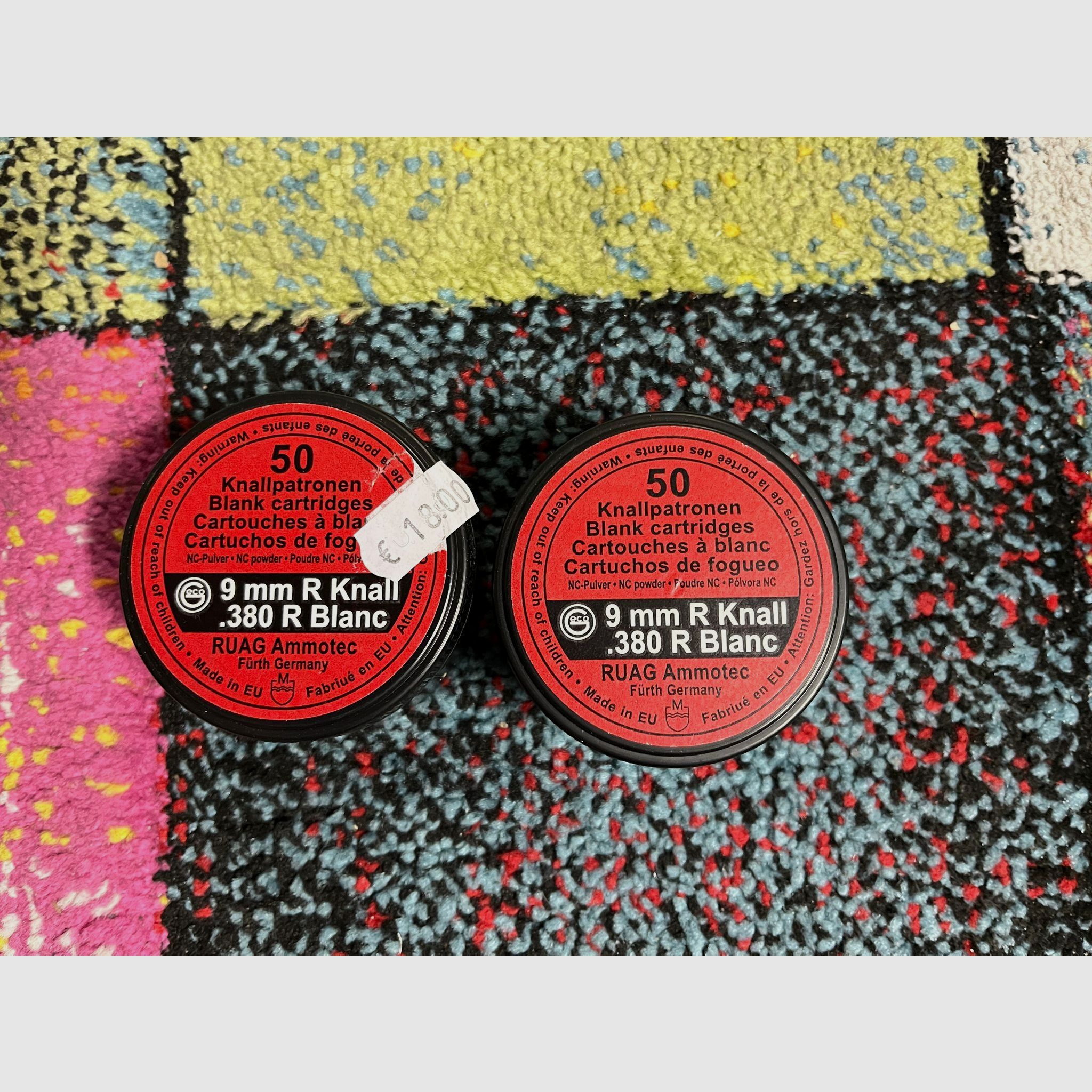 Geco 9mm RK blank cartridges