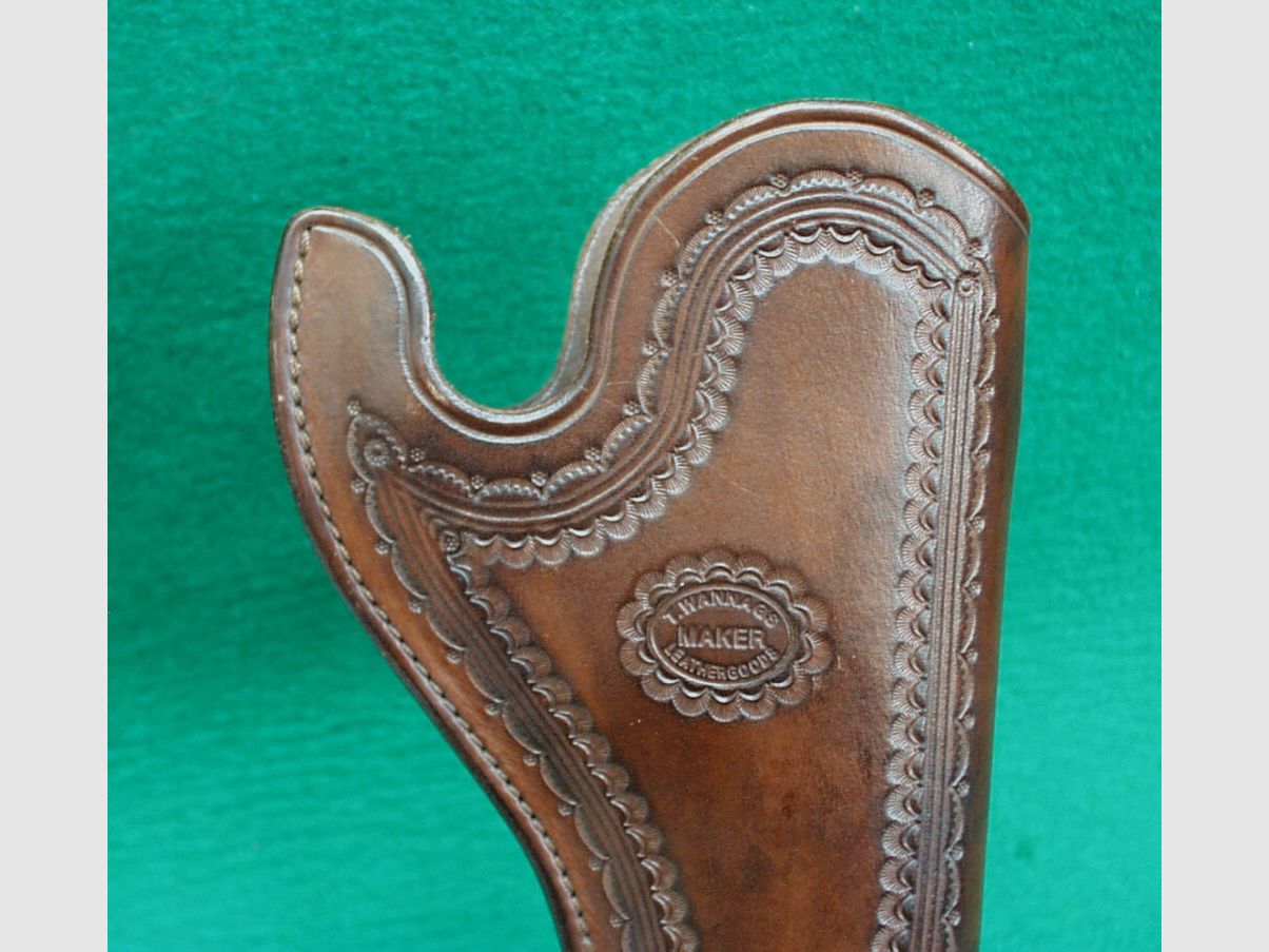 Op maat gemaakte holster, leer, LE Mat, Colt SA 1873