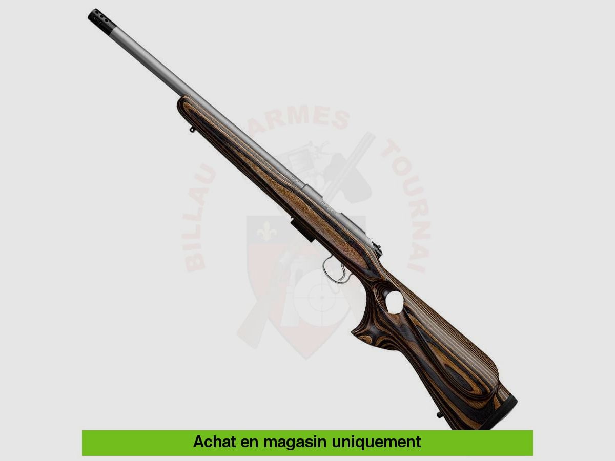 Repetierbüchse CZ 455 Thumbhole Stainless PH .17 HMR, Bild 4 von 4