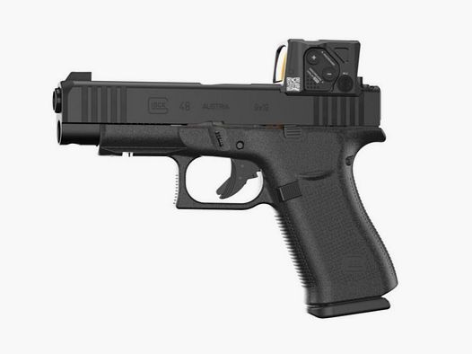 Pistolet Glock 48 Gen5, A-Cut Combo, 9×19, Viseur reflex Aimpoint COA