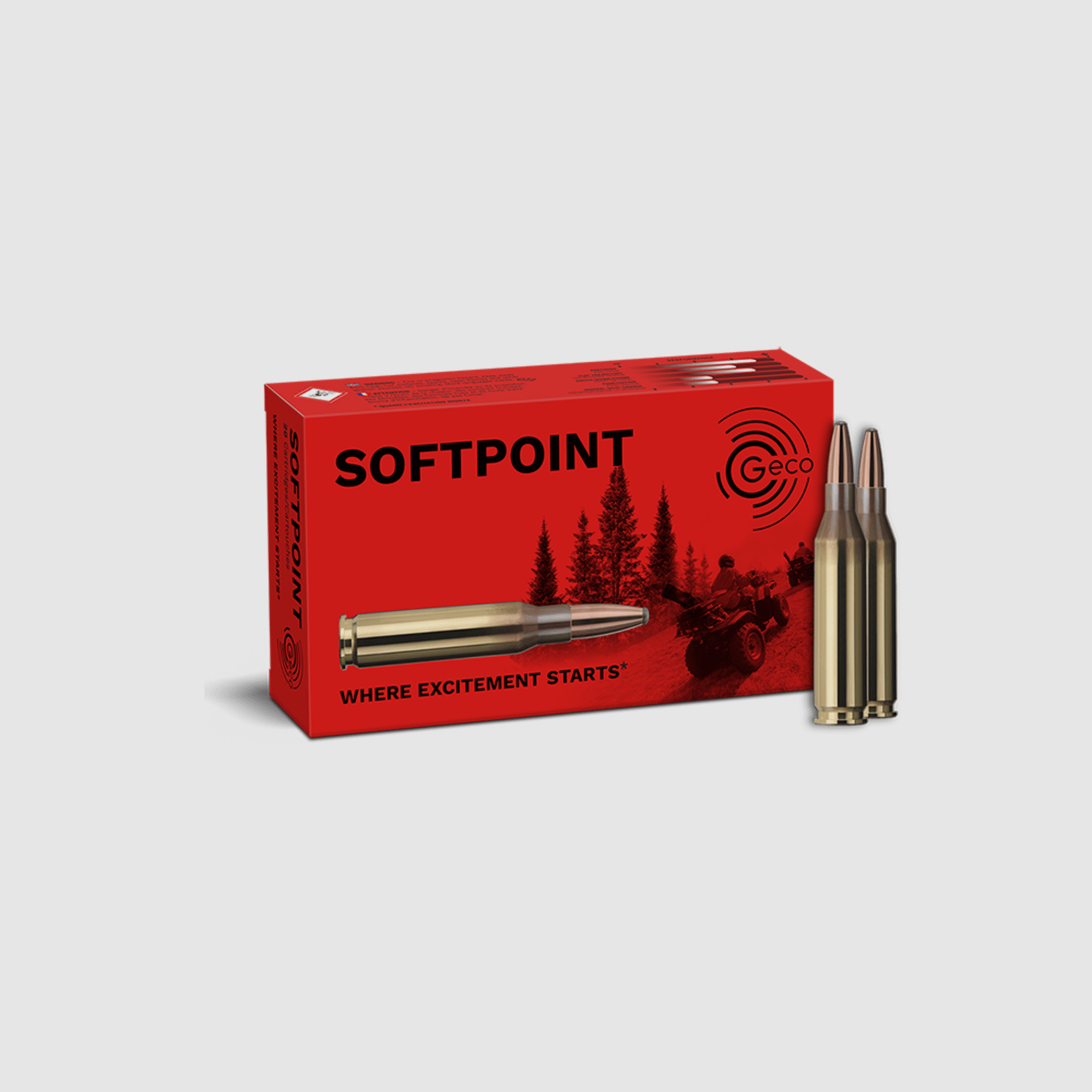 .243 Win. Geco Softpoint 6.8g / 105grs.