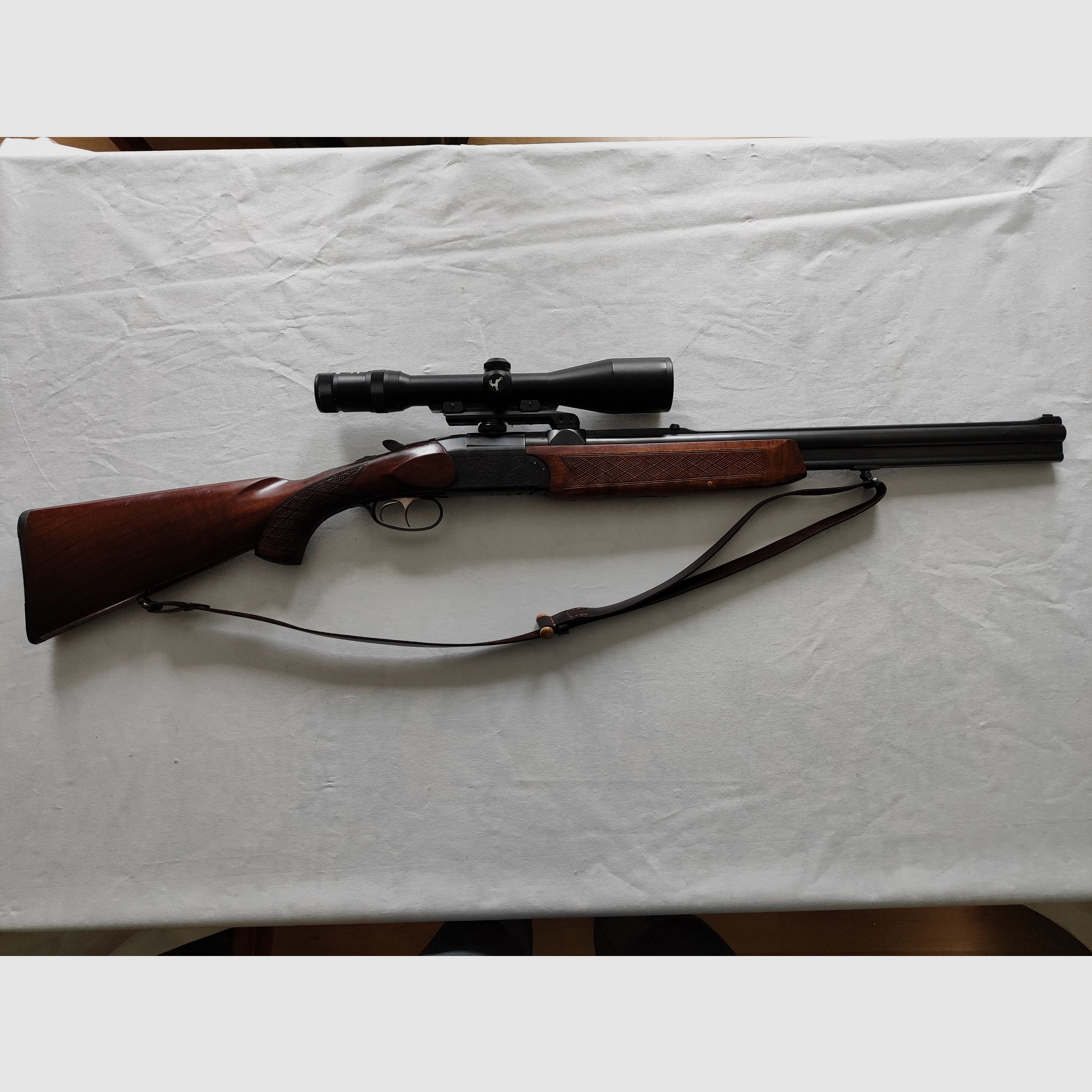 Brünner Bockbüchsflinte Kaliber 7x65 R 12/70 