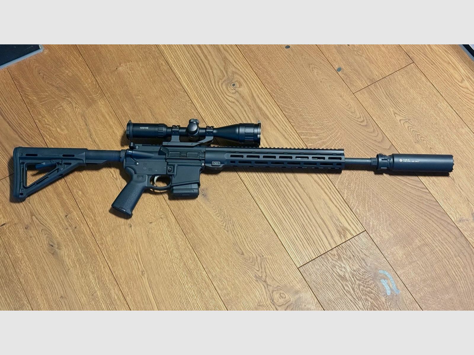 Savage MSR15 Recon 2.0 + Optique + Silencieux (si nécessaire)