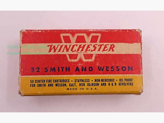 Winchester - USA Revolver ammunition .32 S&W short