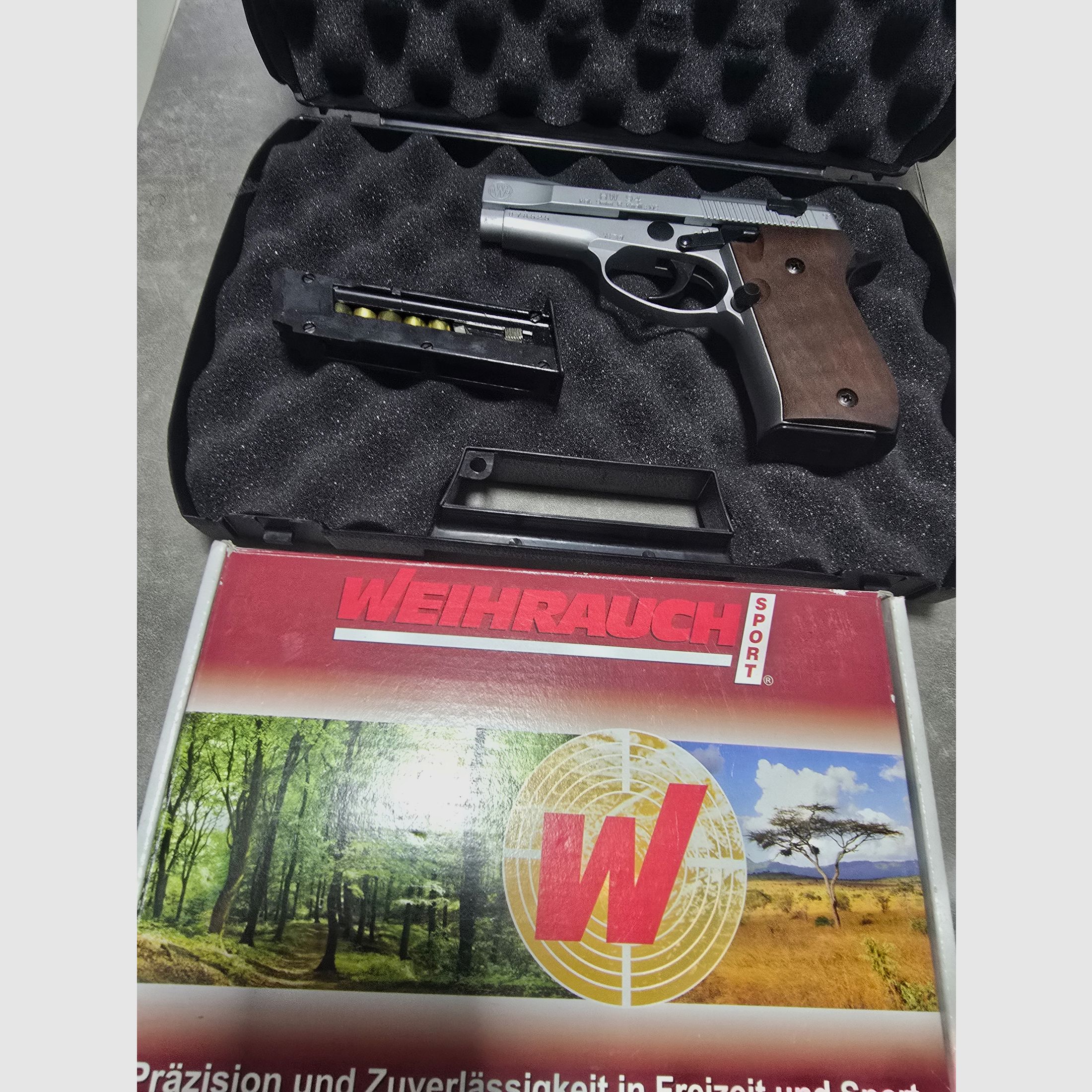 Weihrauch HW94-Ersatzmagazin und Koffer  ! !