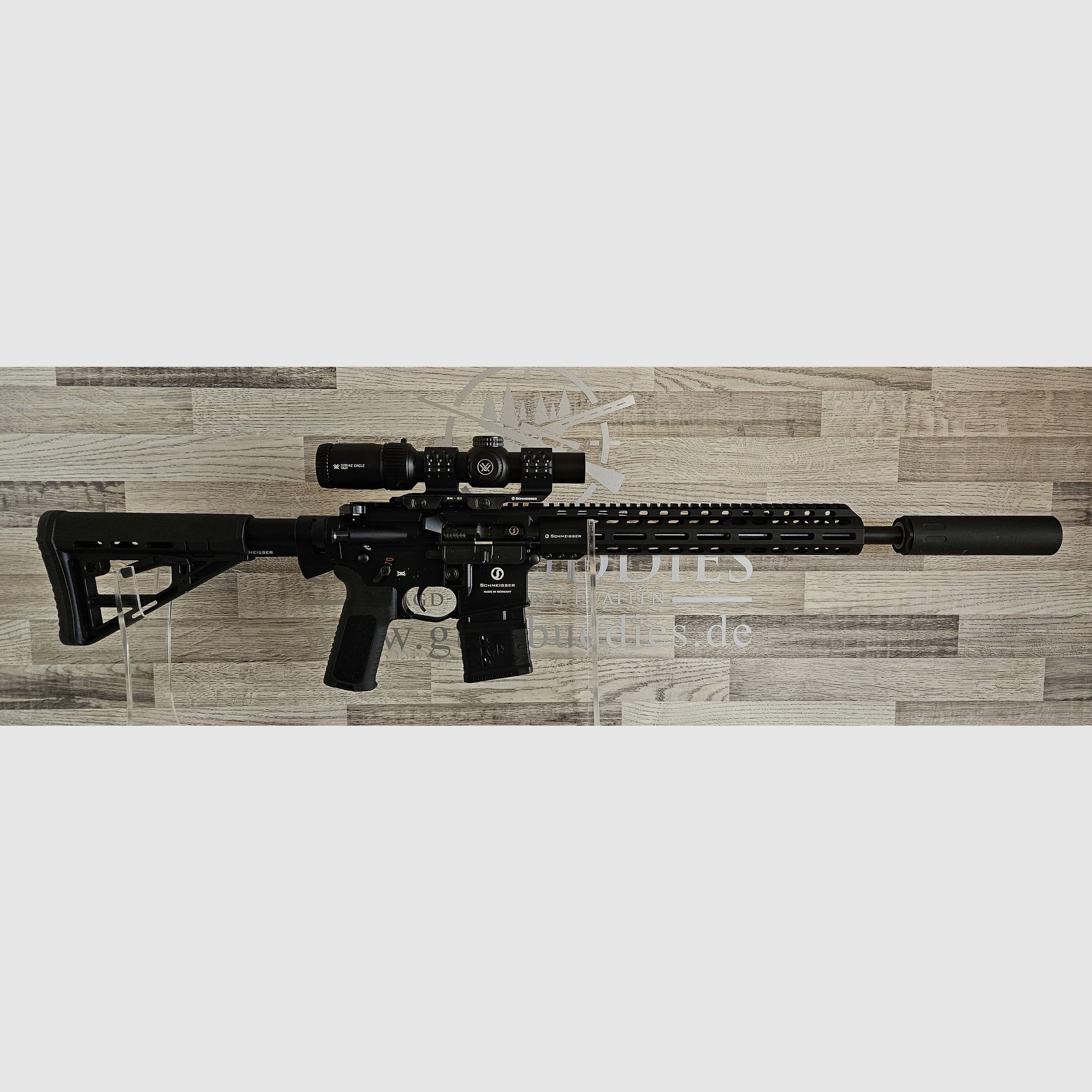 Schmeisser AR15 M4FL 14,5" Black Kal. .223Rem mit Vortex Strike Eagle + SD - Neuware vom Fachhandel