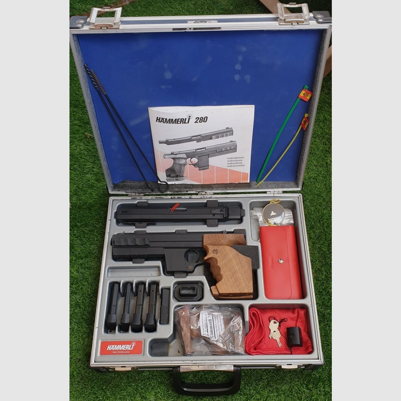 Hammerli 280 pistol + conversion kit