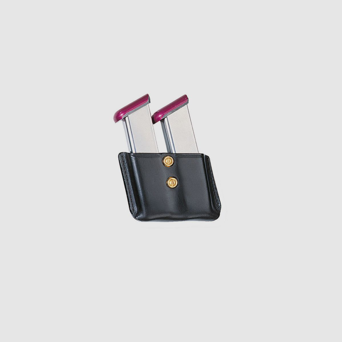 CHAMPS TWIN Magazinträger 9 mm Para zweireihig/SIG226,CZM75,Beretta92 (21x32mm) Schwarz Rechtshänder