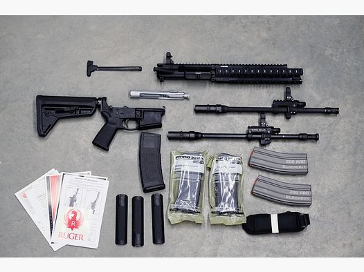 Ruger SR-556 «BLACKOUT» Takedown