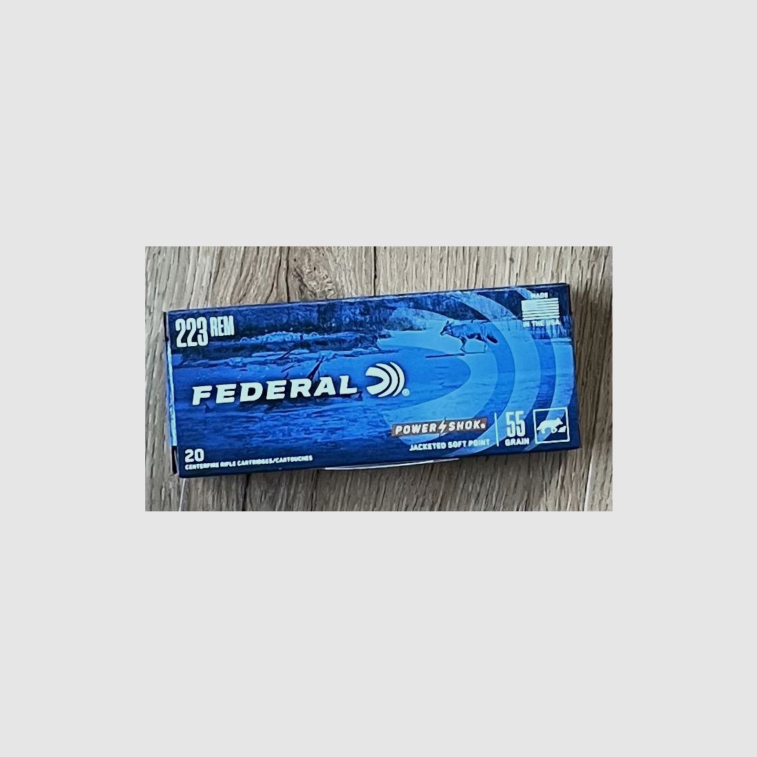 223rem Federal Power Shok 55grain