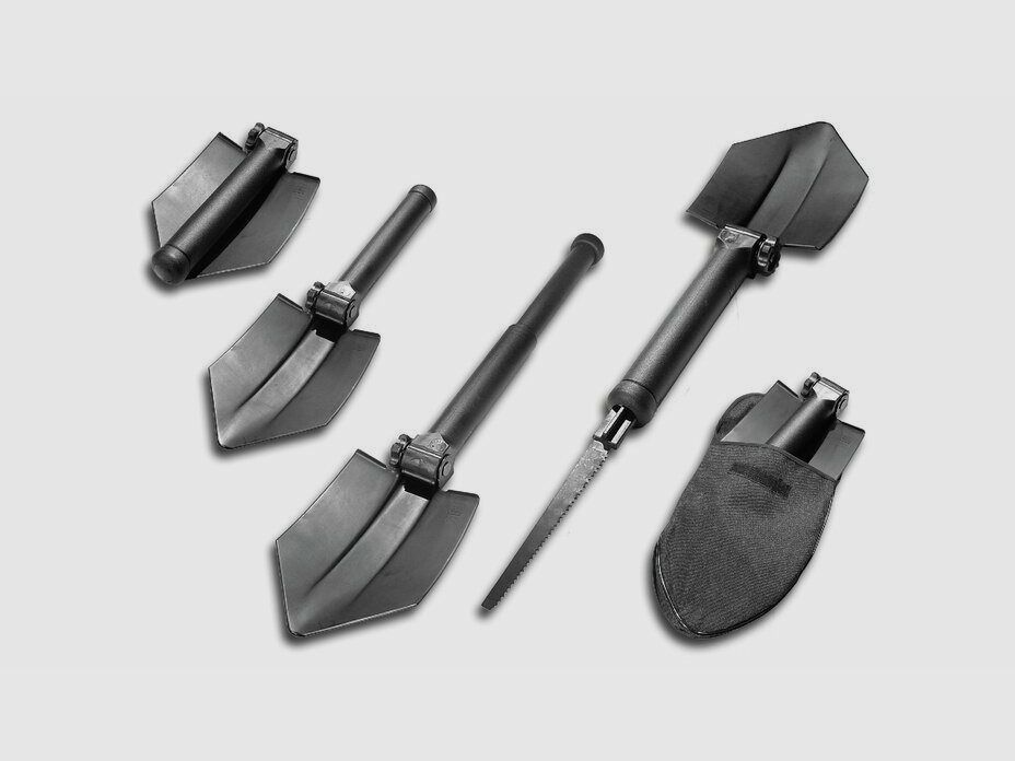 Glock Folding Shovel with Saw Accessories