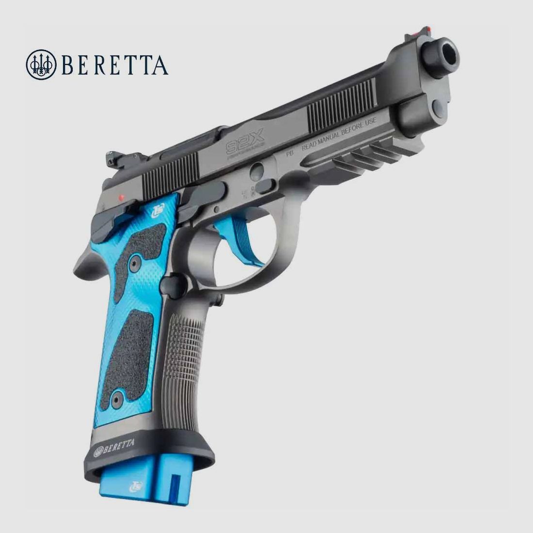 BERETTA 92X DARK SERIES BLUE RDO 9mmLuger