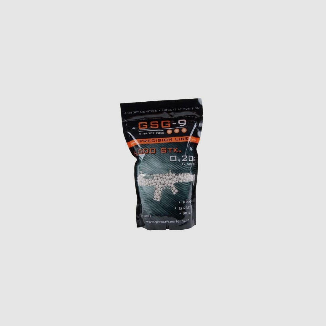 GSG-9 BB's 0,20 g Precision Line Softair-Kugeln - 5.000 Stk.